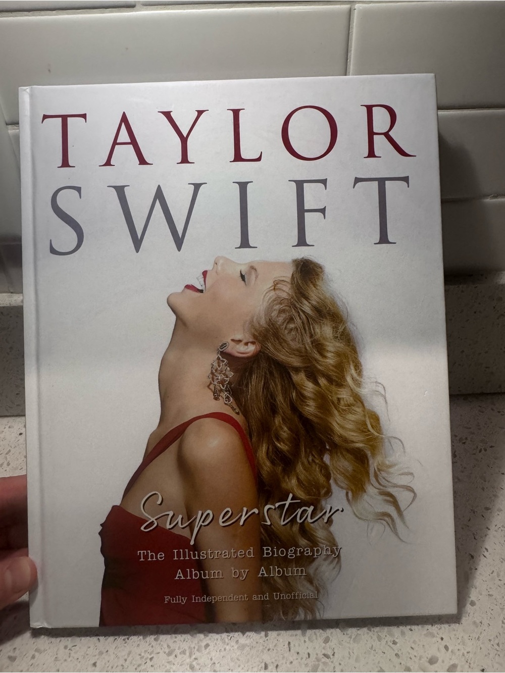 Taylor Swift Superstar Illustrated Biography Album by Album Hardcover Eras Tour-